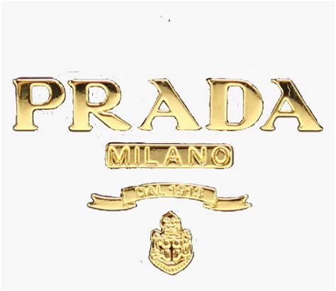 логотип prada|Prada logo in gold.